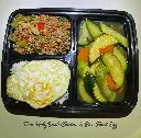 🍱Thai Holy Basil Chicken and Pan-Fried Egg Set