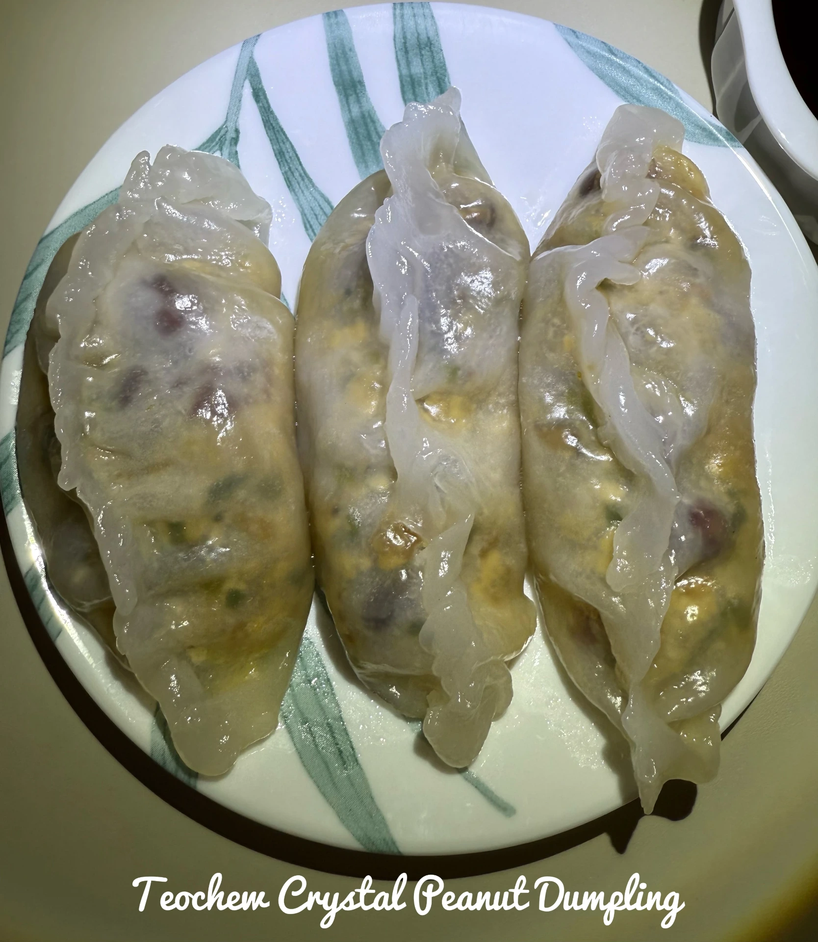 🍽️Teochew Crystal Peanut Dumplings