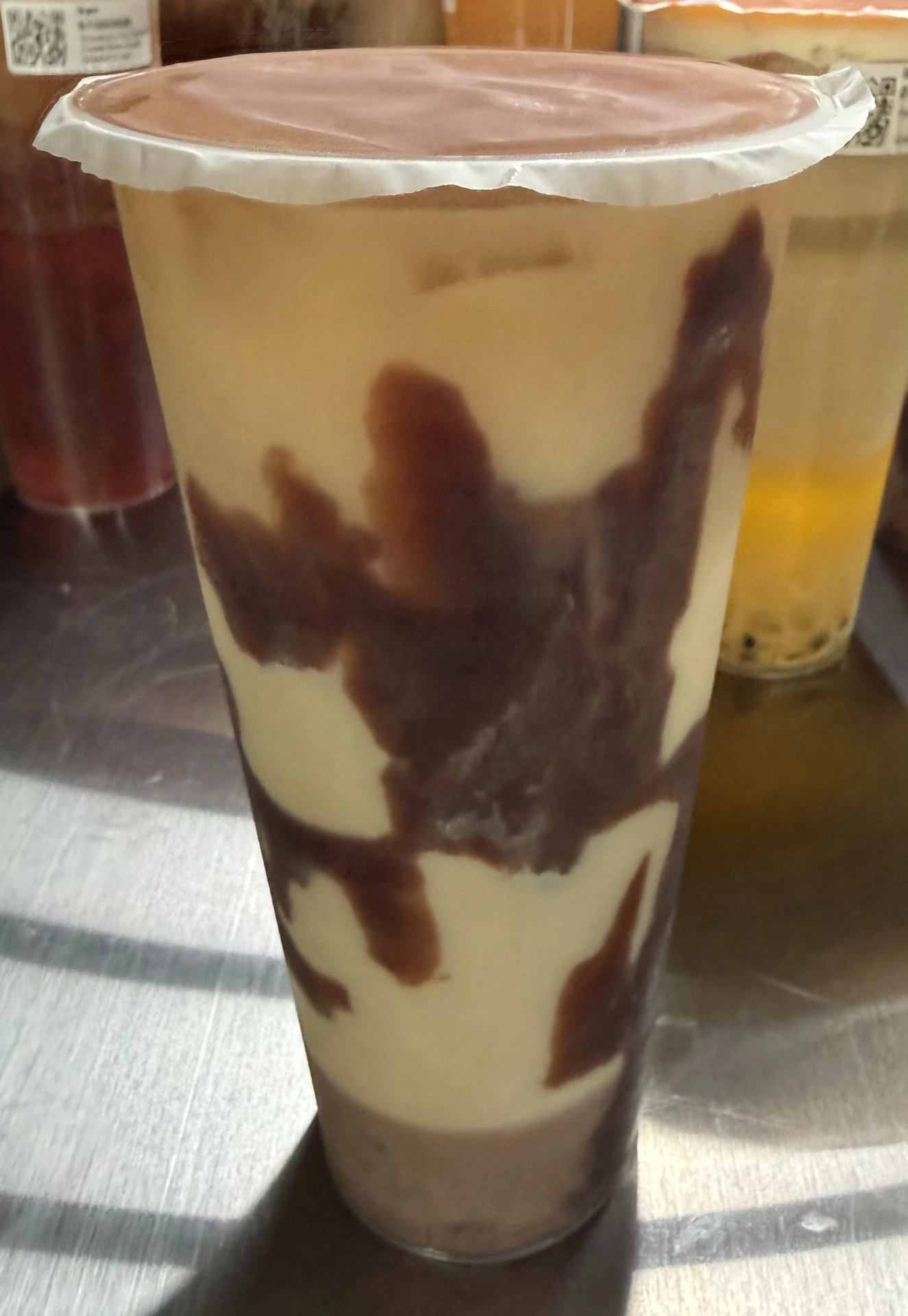 Lychee Oolong Milk Tea (Regular, Regular, Regular, No Topping, No Topping)