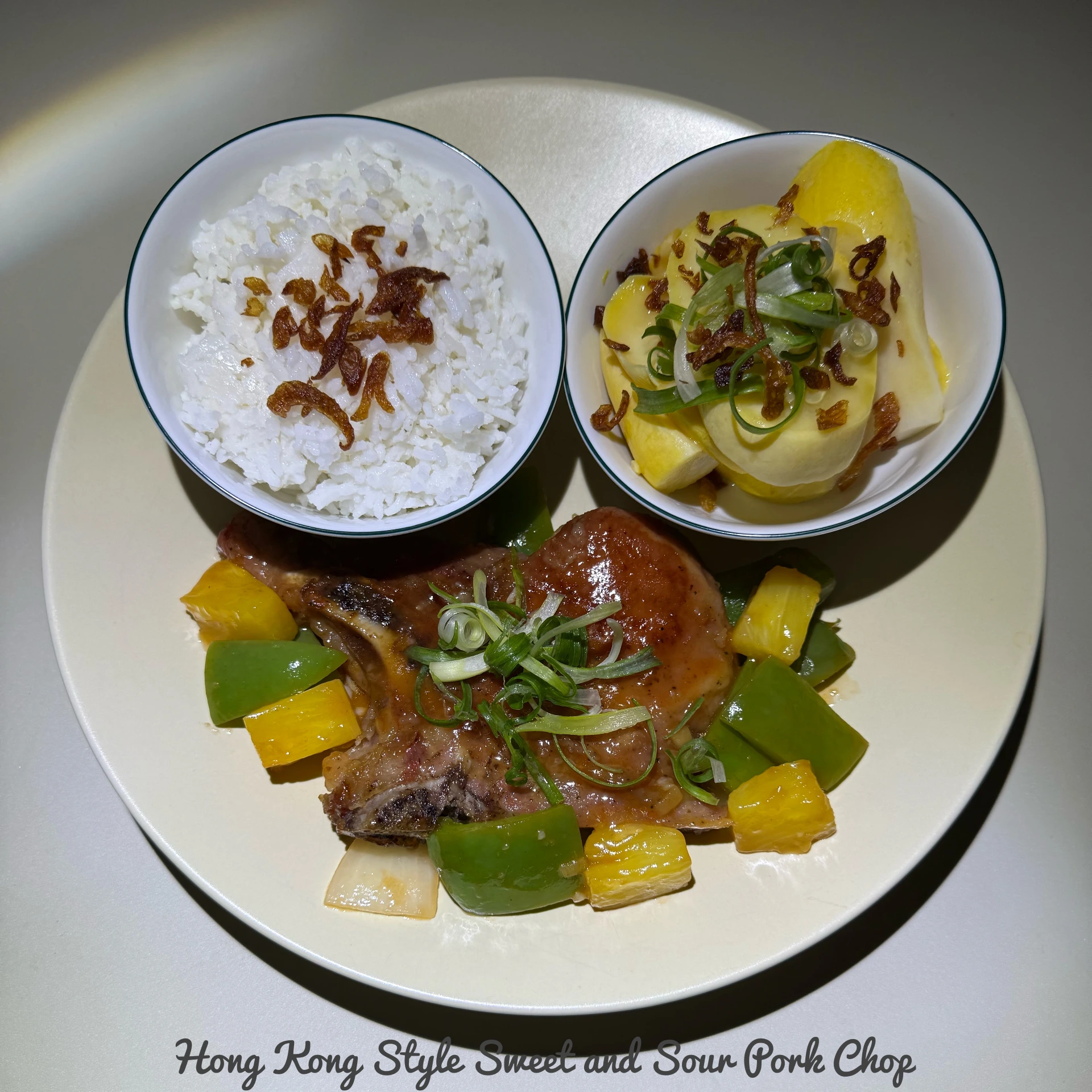 🍱Hong Kong Style Sweet and Sour Pork Chop