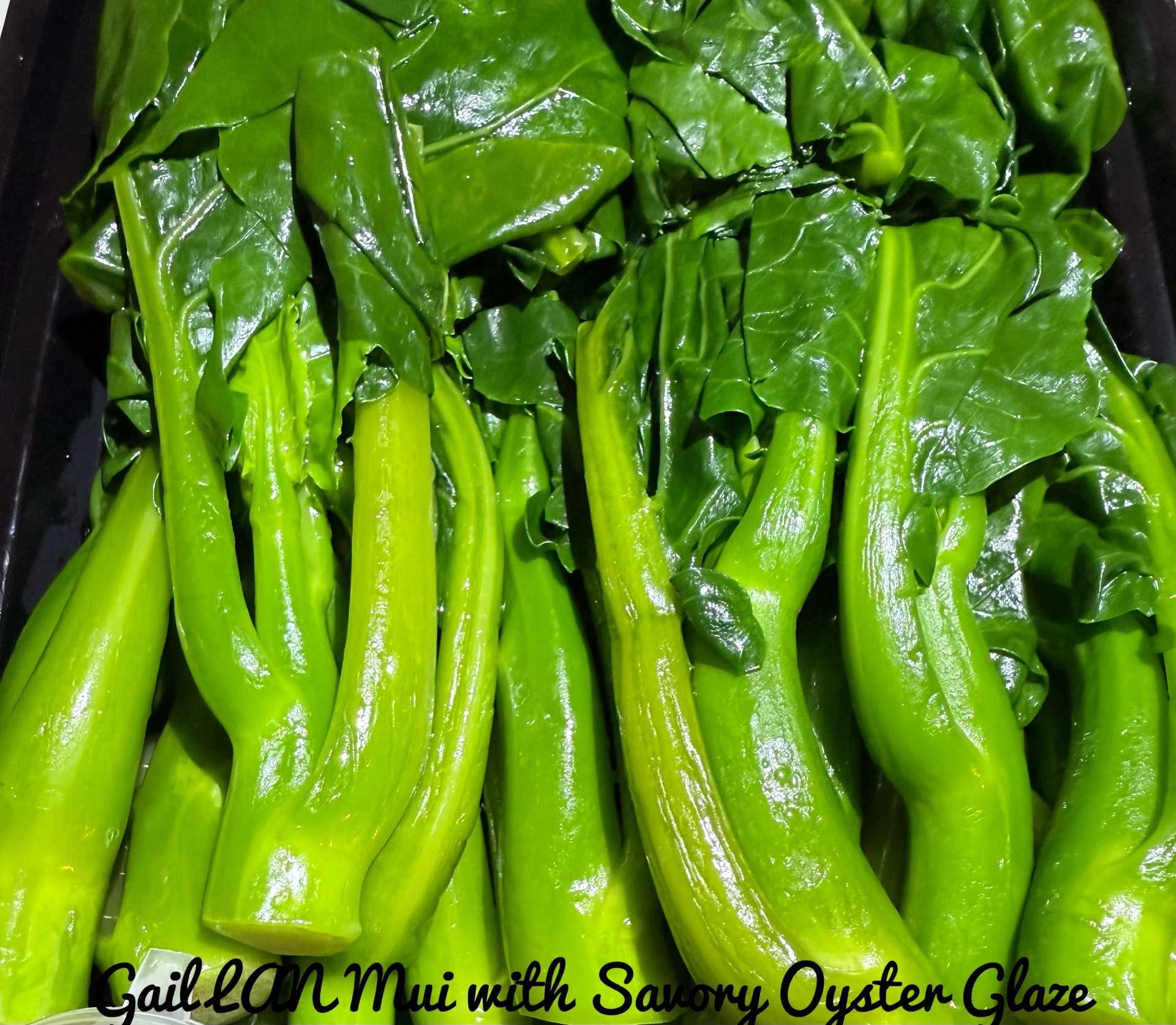 [SMV-001] 🍽️ Gai Lan Mui with Savory Oyster Glaze