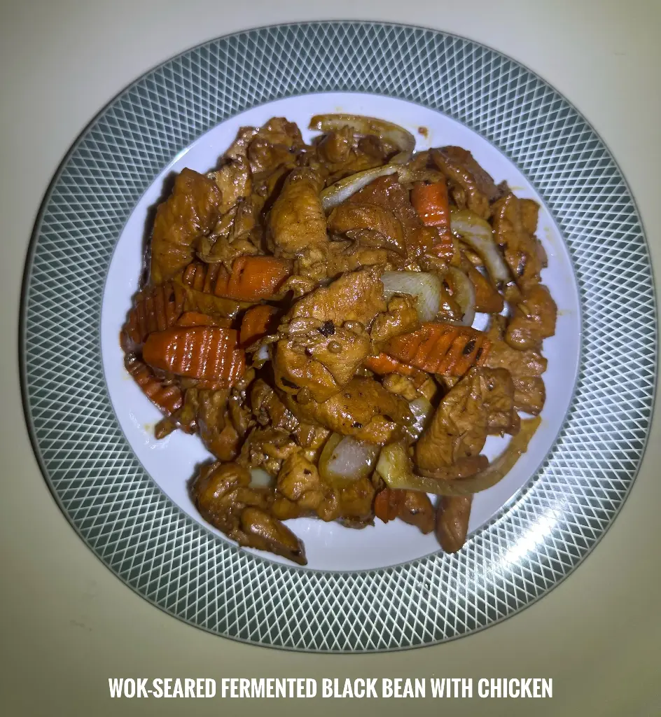 🍱Wok-Seared Fermented Black Bean with Chicken Set (White Rice)